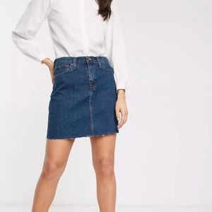 J. Crew Mercantile denim mini skirt